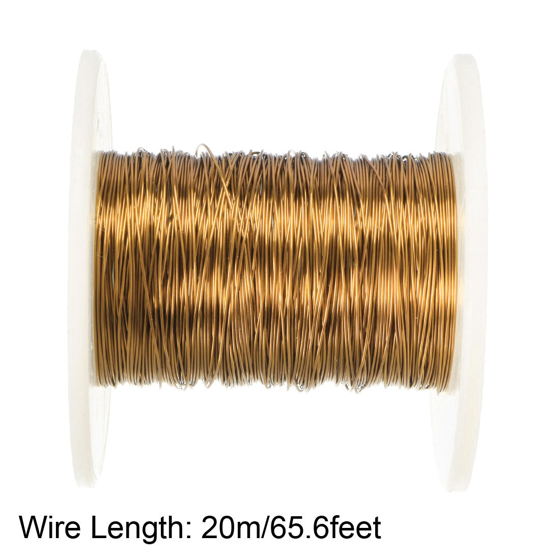 Harfington 0.29mm Dia Magnet Wire Enameled Copper Wire Winding Coil 65.6' Length Widely Used for Transformers Inductors