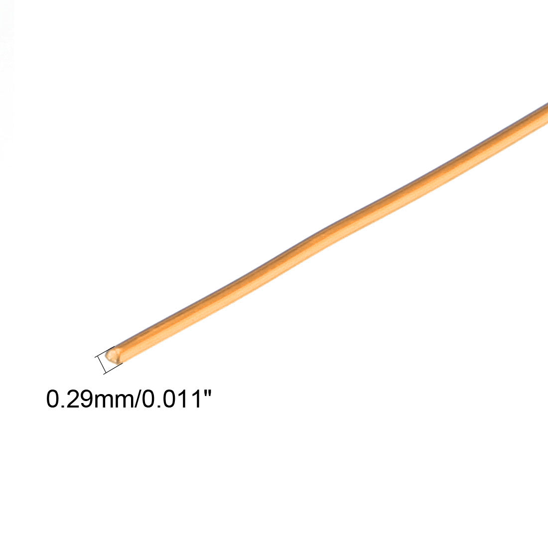 Harfington 0.29mm Dia Magnet Wire Enameled Copper Wire Winding Coil 65.6' Length Widely Used for Transformers Inductors