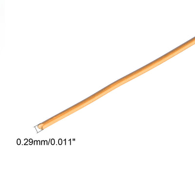 Harfington 0.29mm Dia Magnet Wire Enameled Copper Wire Winding Coil 65.6' Length Widely Used for Transformers Inductors