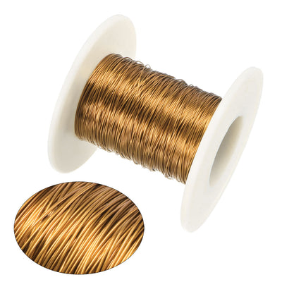 Harfington 0.29mm Dia Magnet Wire Enameled Copper Wire Winding Coil 65.6' Length Widely Used for Transformers Inductors