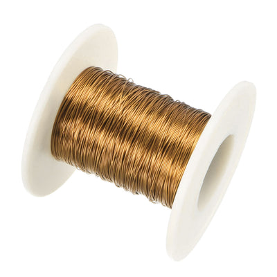Harfington 0.29mm Dia Magnet Wire Enameled Copper Wire Winding Coil 65.6' Length Widely Used for Transformers Inductors