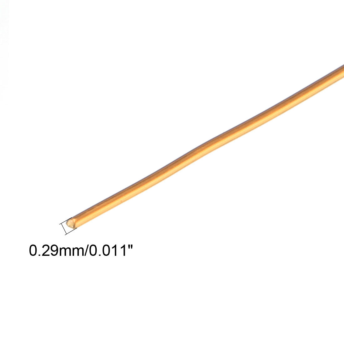 Harfington 0.29mm Dia Magnet Wire Enameled Copper Wire Winding Coil 49.2' Length Widely Used for Transformers Inductors