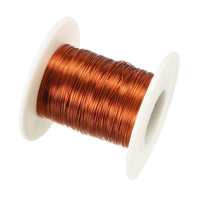 Harfington 0.31mm Dia Magnet Wire Enameled Copper Wire Winding Coil 164' Length Widely Used for Transformers Inductors