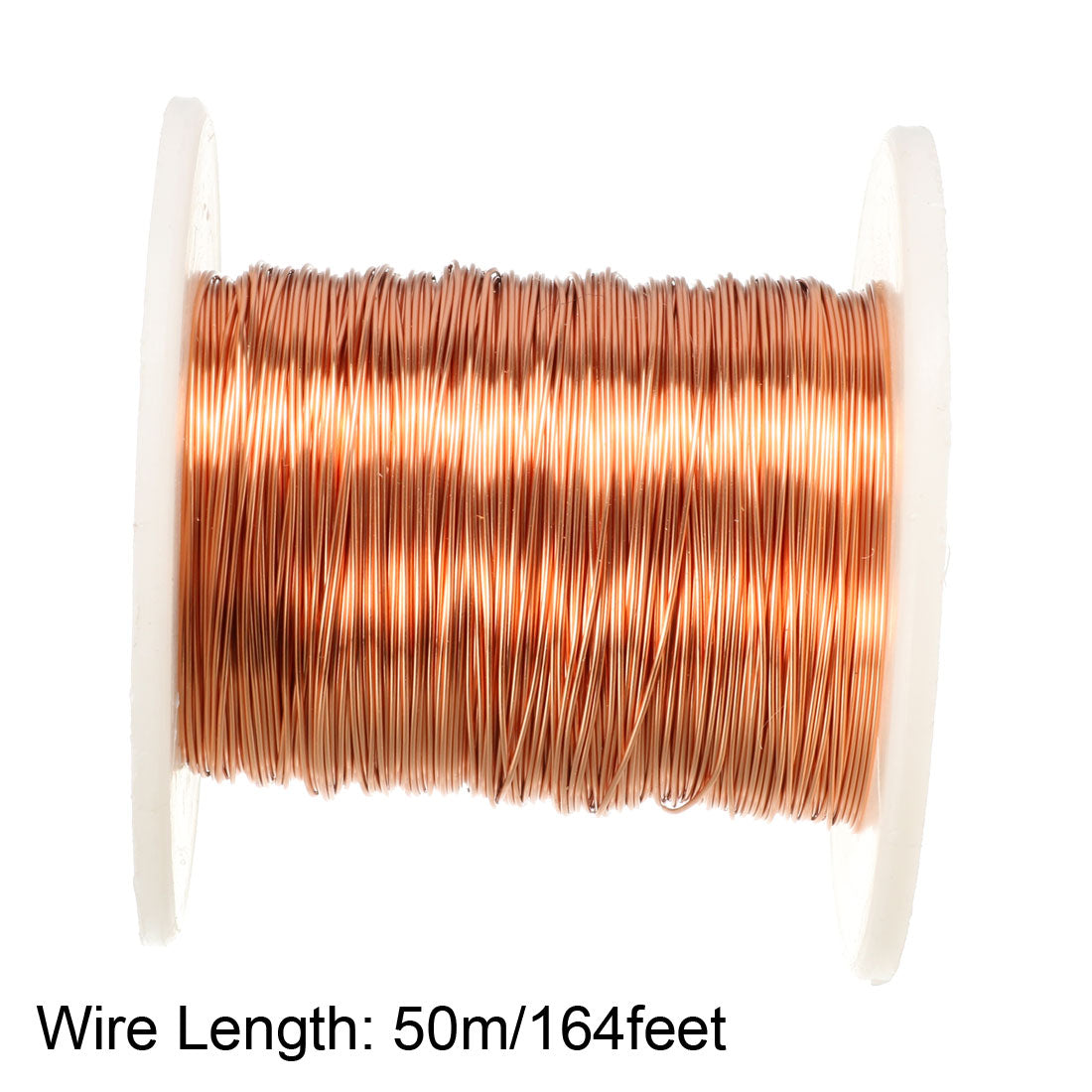 Harfington 0.35mm Dia Magnet Wire Enameled Copper Wire Winding Coil 164' Length Widely Used for Transformers Inductors