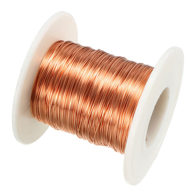 Harfington 0.35mm Dia Magnet Wire Enameled Copper Wire Winding Coil 164' Length Widely Used for Transformers Inductors