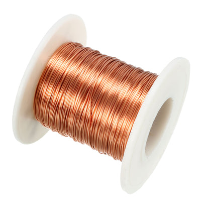 Harfington 0.38mm Dia Magnet Wire Enameled Copper Wire Winding Coil 164' Length Widely Used for Transformers Inductors