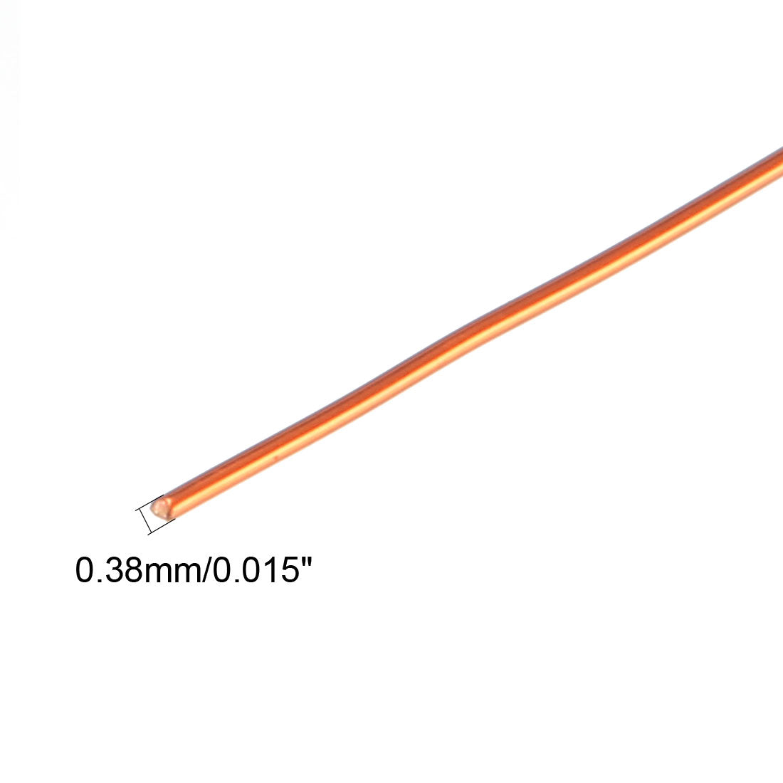 Harfington 0.38mm Dia Magnet Wire Enameled Copper Wire Winding Coil 65.6' Length Widely Used for Transformers Inductors