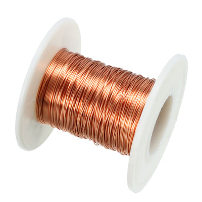 Harfington 0.38mm Dia Magnet Wire Enameled Copper Wire Winding Coil 65.6' Length Widely Used for Transformers Inductors