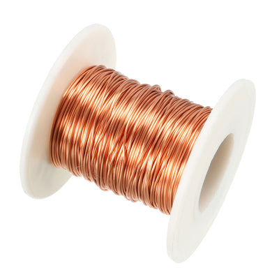 Harfington 0.55mm Dia Magnet Wire Enameled Copper Wire Winding Coil 49.2' Length Widely Used for Transformers Inductors
