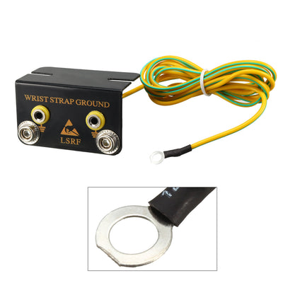 Harfington ESD Anti Static Wrist Strap Ground Cord with 1.8M Length Cord