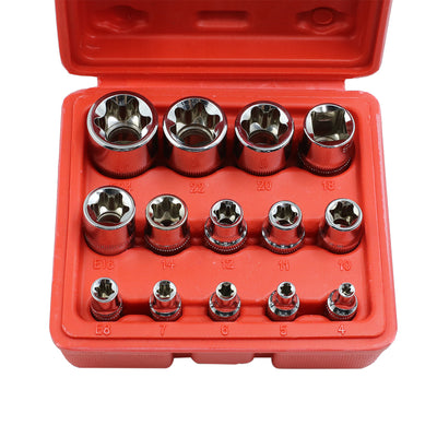 Harfington 14 in 1 Car Spark Plug Socket Remover Tool Double End Box Spanner Wrench