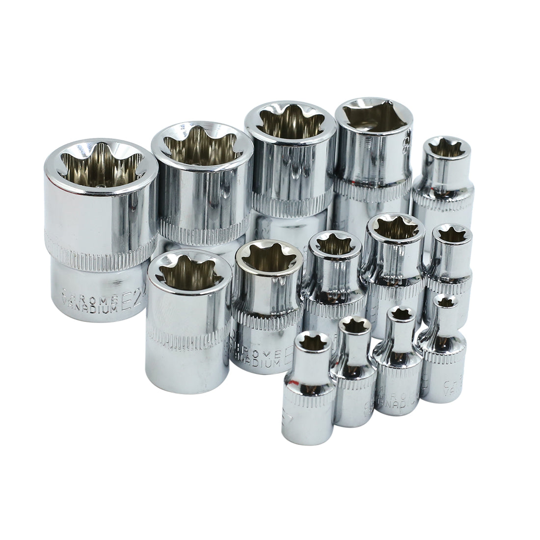 Harfington 14 in 1 Car Spark Plug Socket Remover Tool Double End Box Spanner Wrench