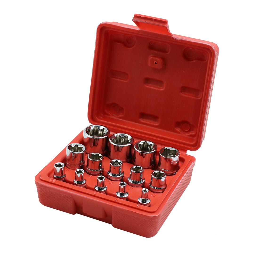 Harfington 14 in 1 Car Spark Plug Socket Remover Tool Double End Box Spanner Wrench