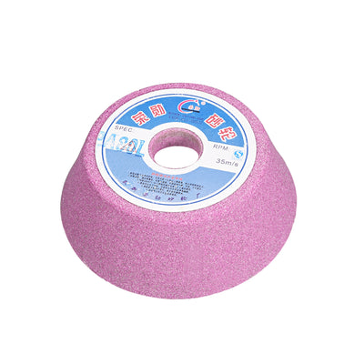 Harfington 4-Inch Flaring Cup Grinding Wheel 80 Grits Pink Aluminum Oxide PA Surface Grinding Ceramic Tools