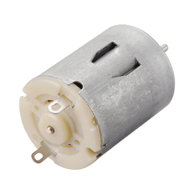 Harfington DC Motor 3V 19000RPM 0.7A Electric Motor Round Shaft for RC Boat  Model DIY Hobby 2Pcs