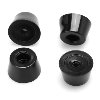 Harfington 16pcs Rubber Feet Bumpers Furniture Table Amplifier Speaker Cabinet Leg Pads, D20x16xH12mm