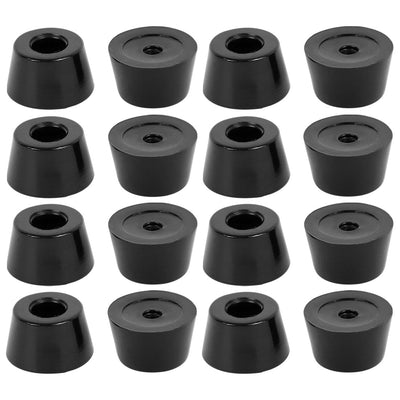 Harfington 16pcs Rubber Feet Bumpers Furniture Table Amplifier Speaker Cabinet Leg Pads, D20x16xH12mm