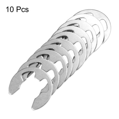 Harfington 30mm External Circlips Retaining Shaft Snap Rings 304 Stainless Steel 10pcs