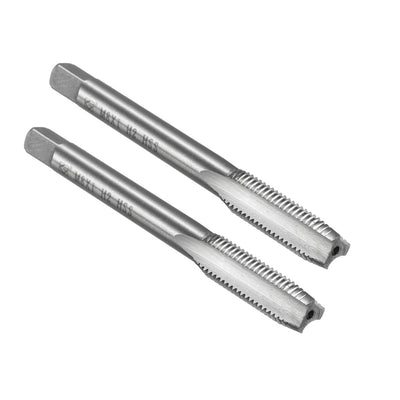 Harfington Metric Tap M8 x 1mm Pitch H2 Right Hand Thread Plug  HSS for Threading Machine Electric Drill DIY 2pcs