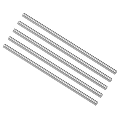 Harfington Round Rod 100mm Length HSS Lathe Bar Stock DIY Craft Tool 5 Pcs