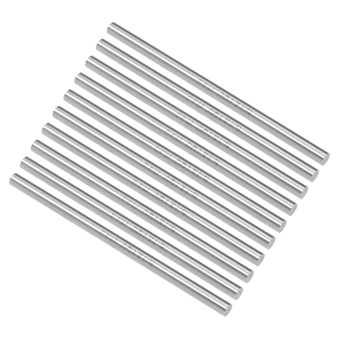 Harfington Round Rod 100mm Length HSS Lathe Bar Stock DIY Craft Tool 10 Pcs