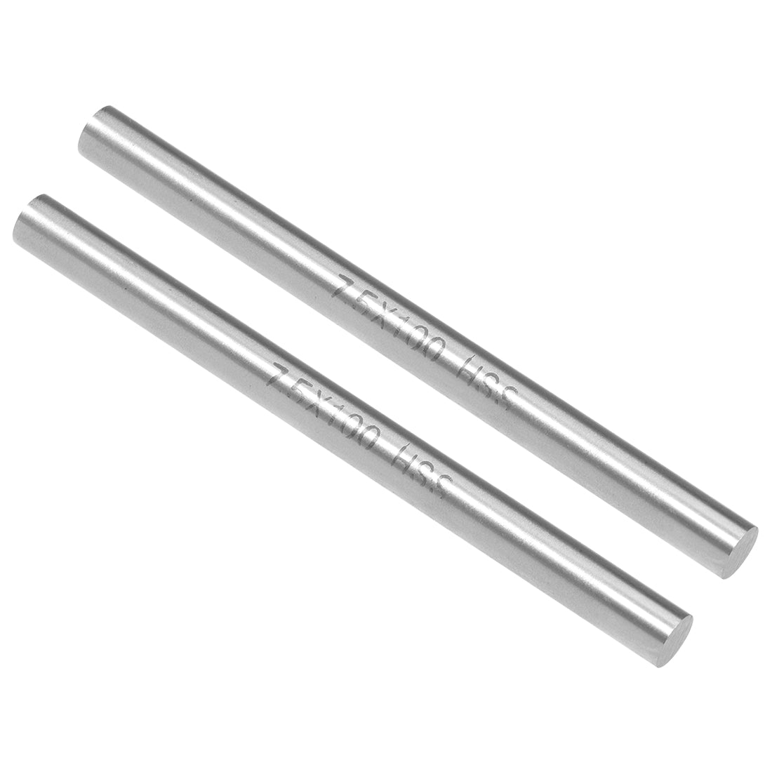 Harfington Round Rod 100mm Length HSS Lathe Bar Stock DIY Craft Tool 2 Pcs