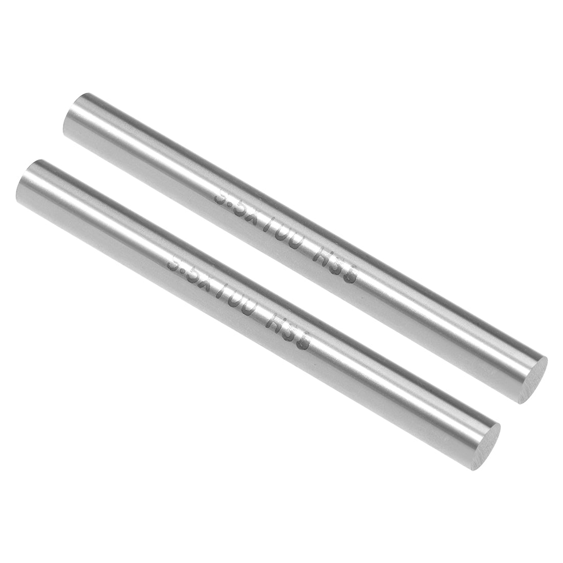 Harfington Round Rod 100mm Length HSS Lathe Bar Stock DIY Craft Tool 2 Pcs