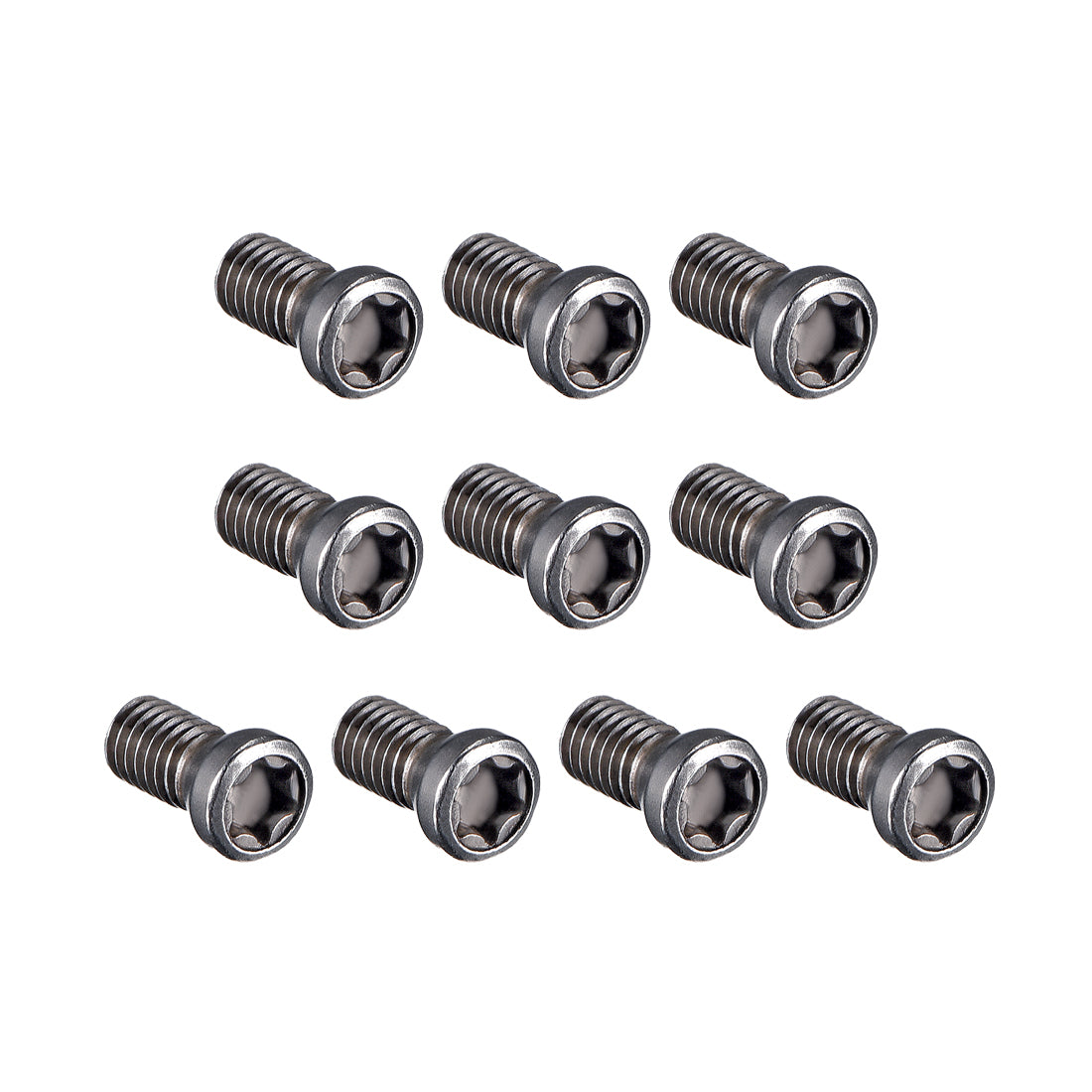 Harfington M3x7mm Torx Screws For Replaces Carbide Insert CNC Lathe Tool 12.9 Grade Alloy Steel 10pcs