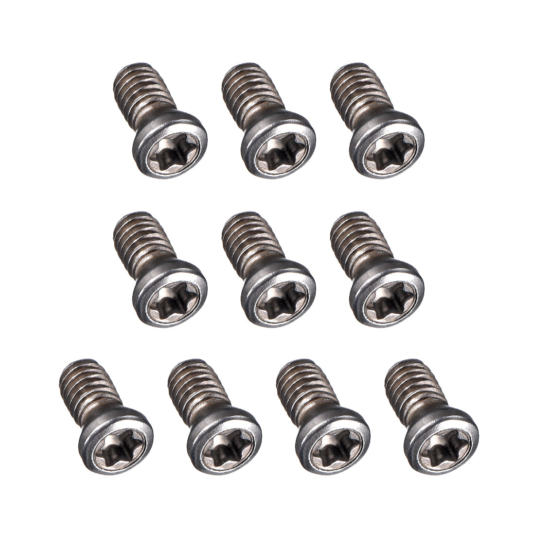 Harfington M4x9mm Torx Screws For Replaces Carbide Insert CNC Lathe Tool 12.9 Grade Alloy Steel 10pcs