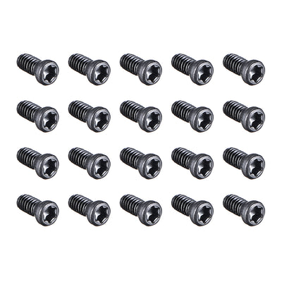 Harfington Torx Screws For Replaces Carbide Insert CNC Lathe Tool 12.9 Grade Carbon Steel  20pcs