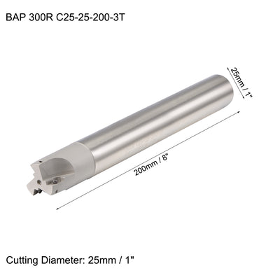 Harfington Indexable End Mills 90 Degree BAP300R for APMT1135 Insert