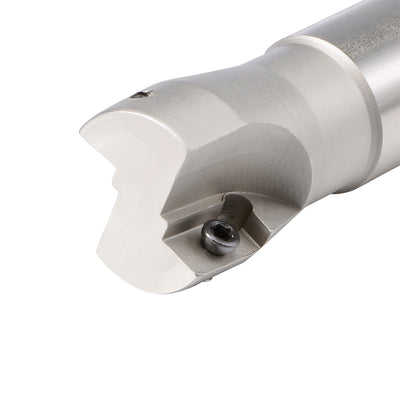 Harfington 1.2" x 6" Indexable End Mills 2 Flute 90 Degree BAP400R R0.8 for APMT1604 Insert