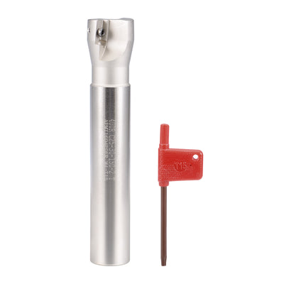 Harfington 1.2" x 6" Indexable End Mills 2 Flute 90 Degree BAP400R R0.8 for APMT1604 Insert