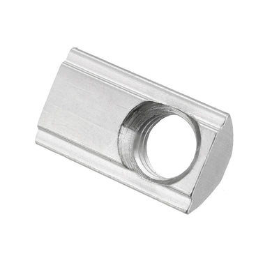 Harfington Roll-In Spring  T Nut, Roll Ball Elastic Nuts for 3030 Series Aluminum Extrusion Profile, 4 Pcs