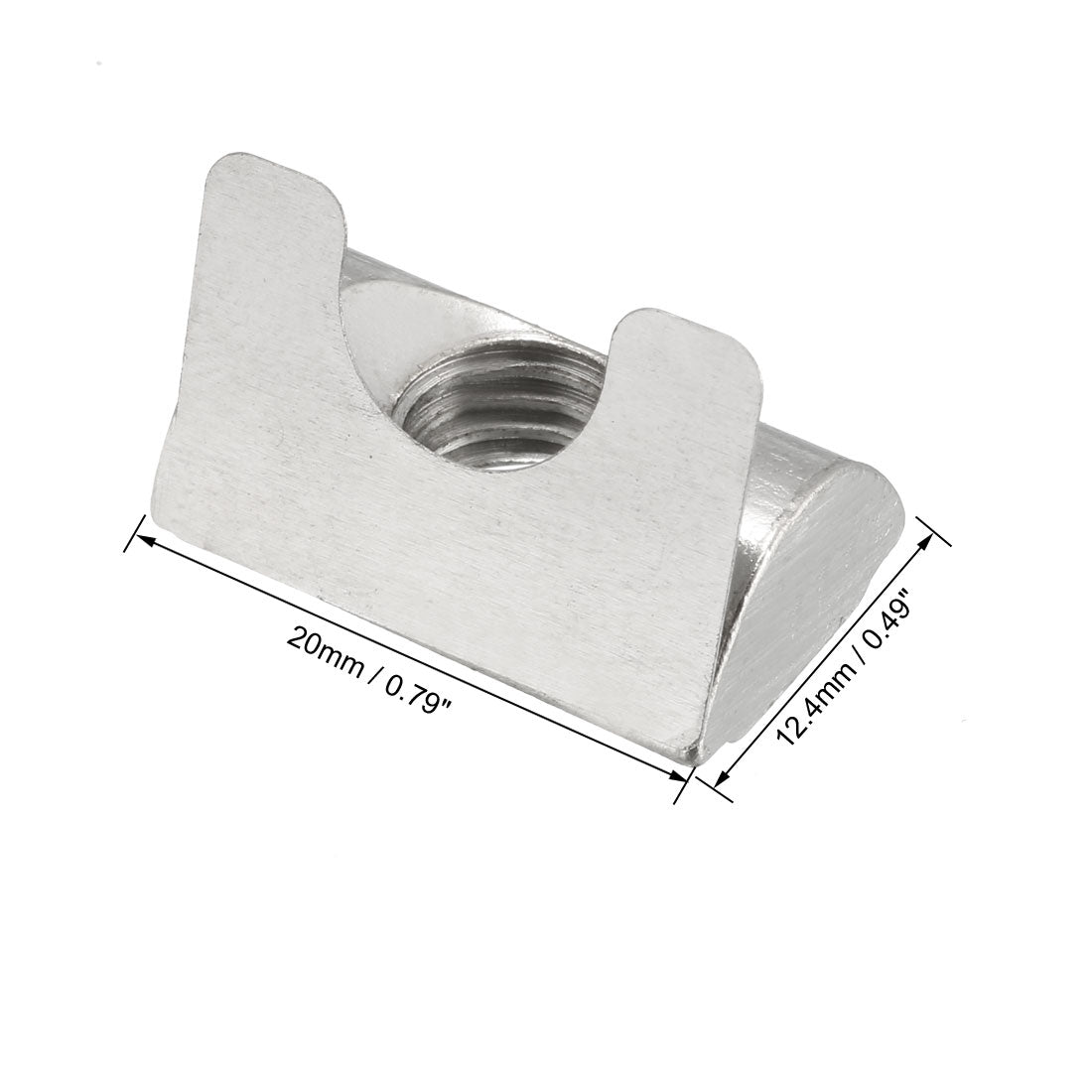 Harfington Slot Aluminum Profile Roll-In Spring Sheet M4 T Nuts