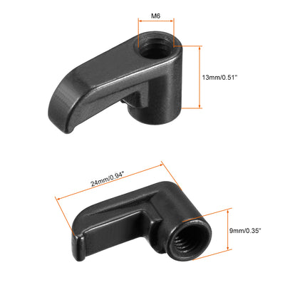 Harfington HL2414 Inserts Plate Finger Clamp 10 Pcs Fit for CNC Turning Tools Left Thread