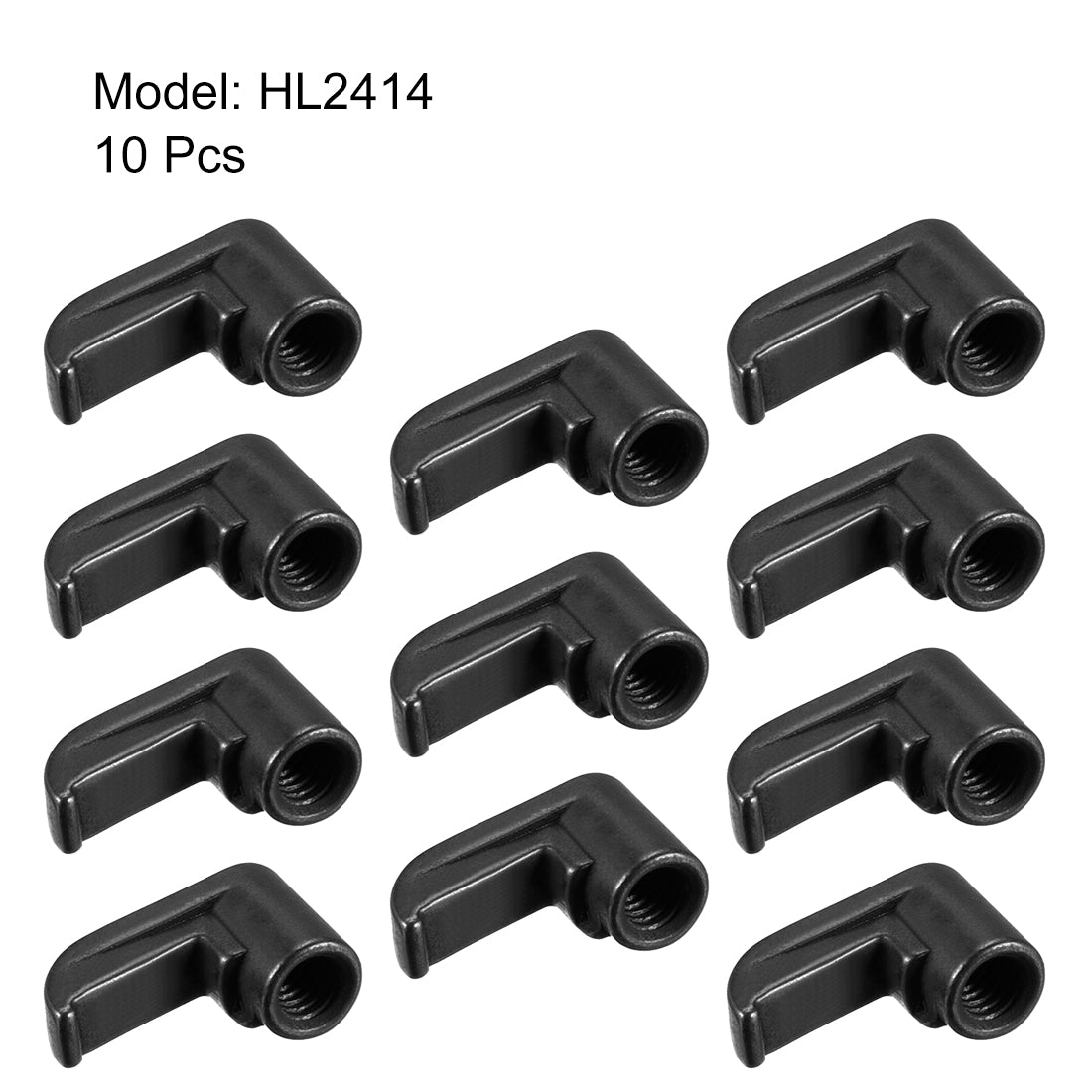 Harfington HL2414 Inserts Plate Finger Clamp 10 Pcs Fit for CNC Turning Tools Left Thread