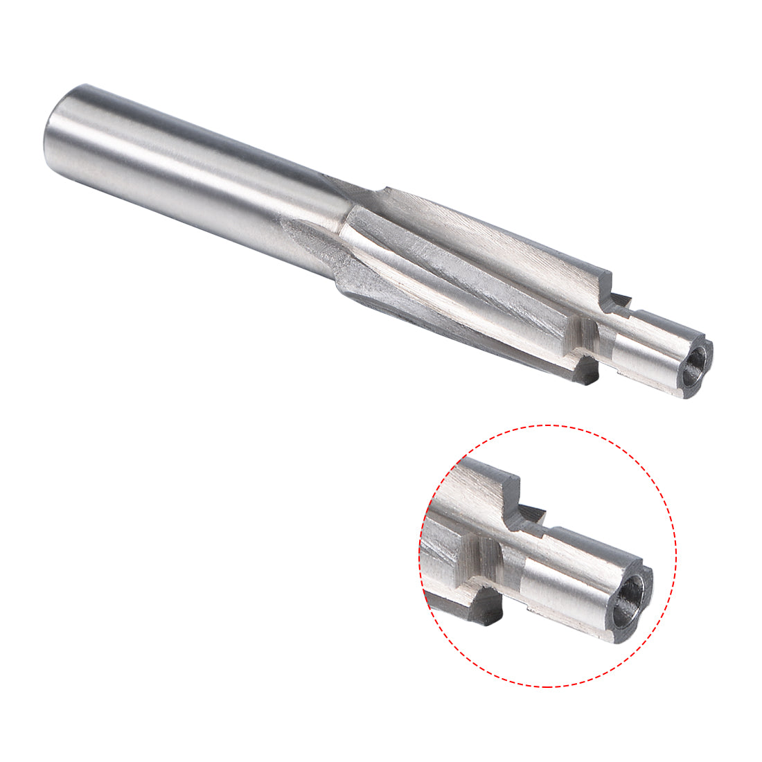 Harfington HSSAL Cobalt Counterbore End Mill Cap Screws Expand Holes 4 Flutes, 4 x 7.4mm