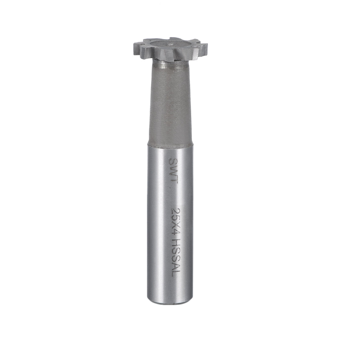 Harfington HSS-Al T Slot End Mill Milling Cutter 8 Flutes 25mm Cutting Dia 4mm Depth