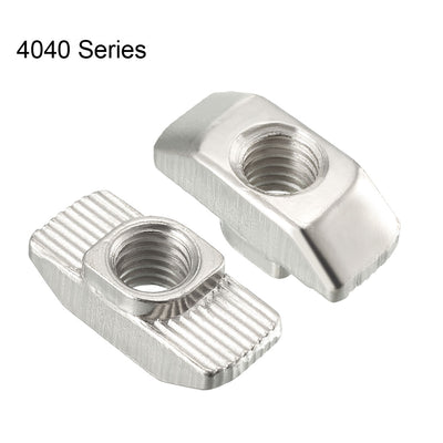 Harfington Sliding T Slot Nuts, M6 Thread for 4040 Series Aluminum Extrusion Profile 30pcs