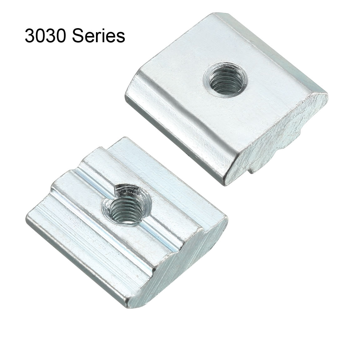 Harfington Slide in T-Nut, M3 Threaded for 3030 Series Aluminum Extrusions Profile 12pcs