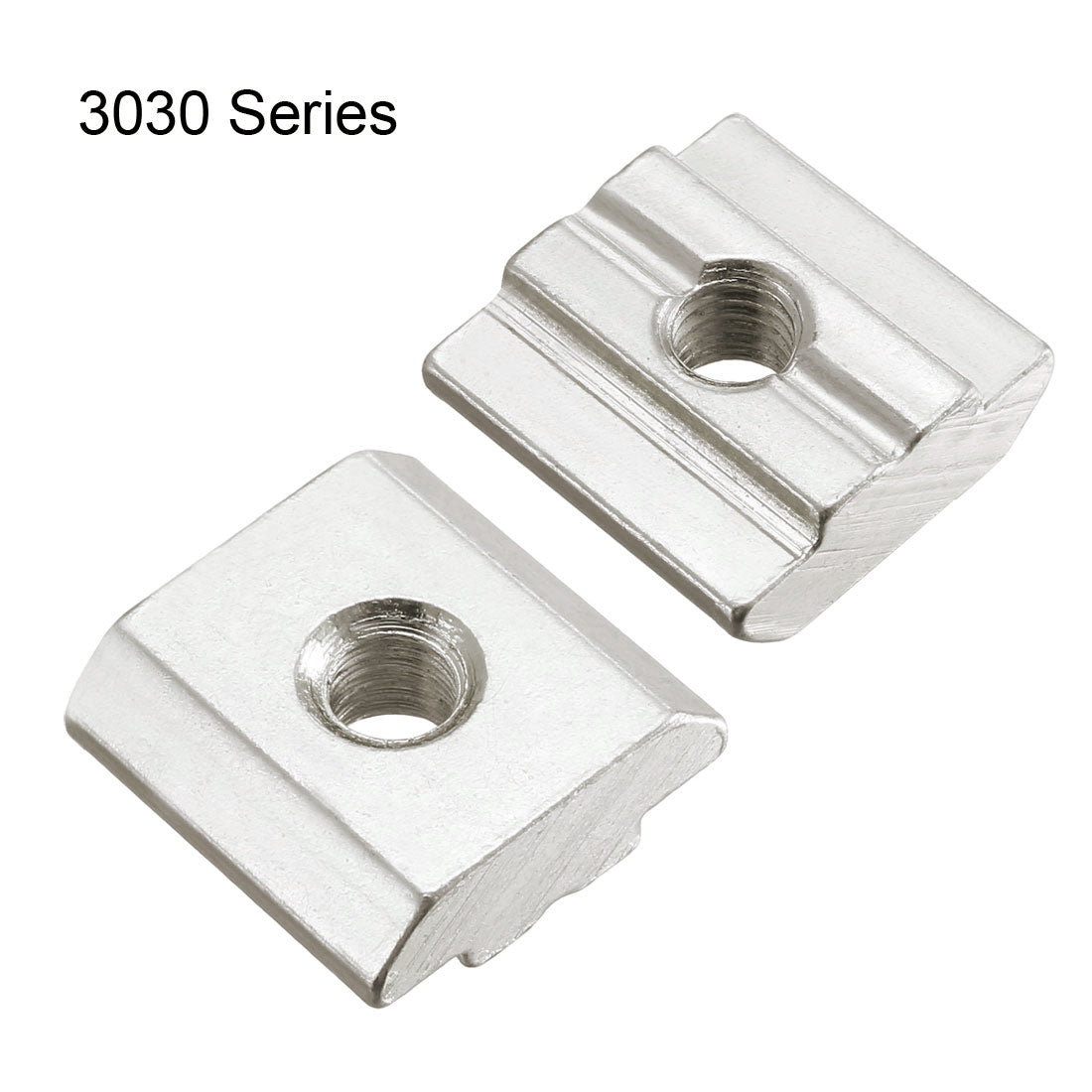 Harfington Slide in T-Nut,  Threaded for 3030 Series Aluminum Extrusions Profile 4 Pcs