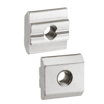 Harfington Slide in T-Nut,  Threaded for 3030 Series Aluminum Extrusions Profile 4 Pcs