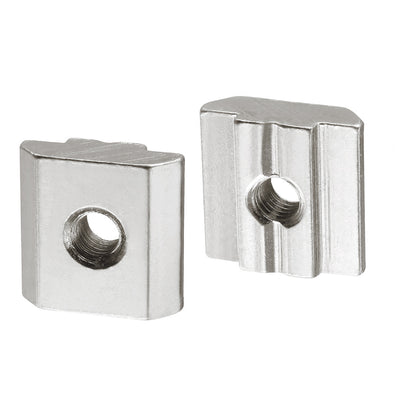 Harfington Slide in T-Nut,  Threaded for 3030 Series Aluminum Extrusions Profile 4 Pcs