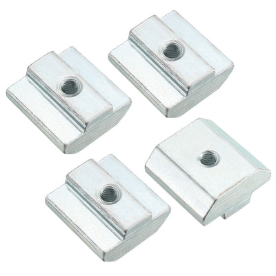 Harfington Slide in T-Nut,  Threaded for 4040 Series Aluminum Extrusions Profile 4Pcs