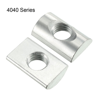 Harfington 4040-Series Aluminum Profile Half Circle Roll-in Nut