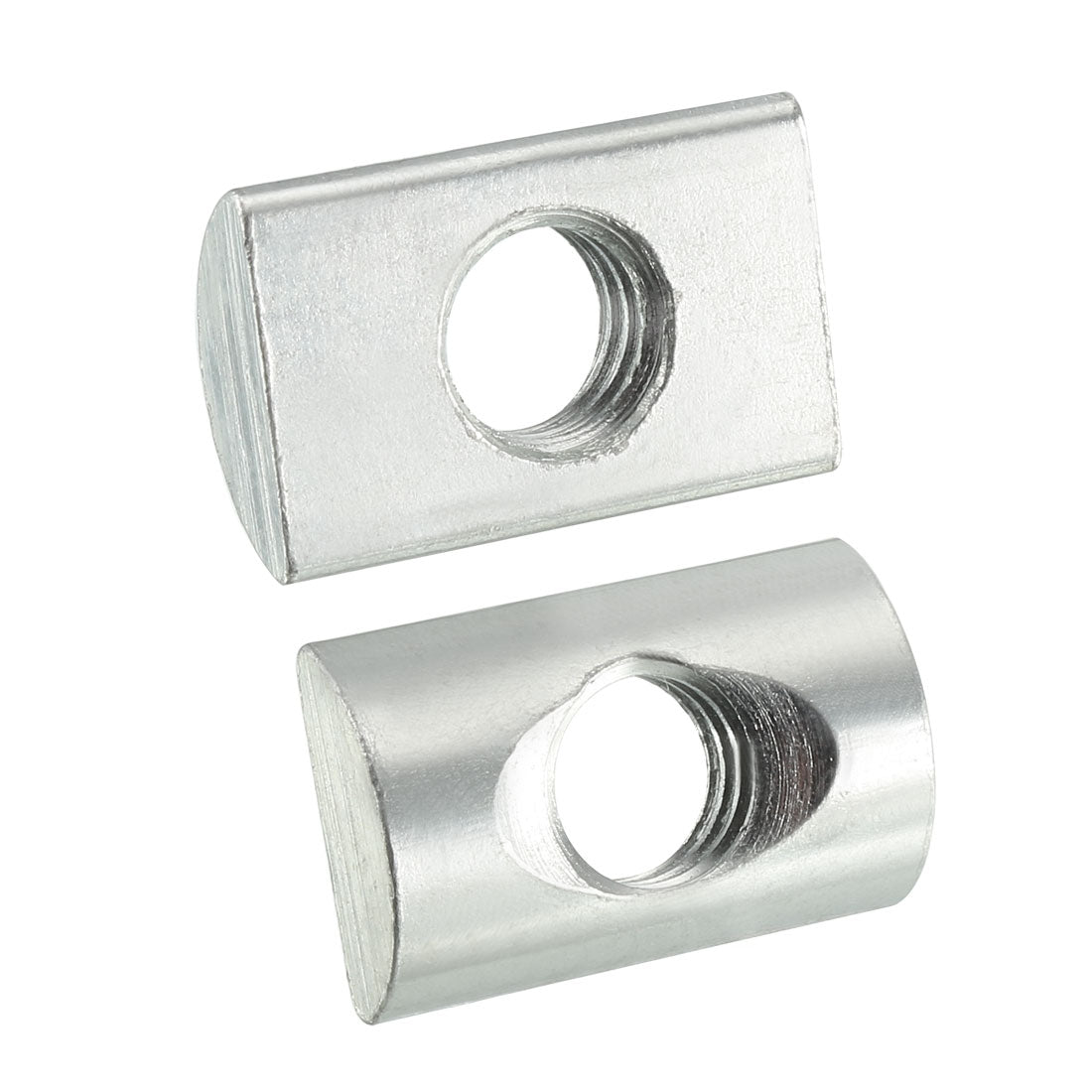 Harfington M8 Half Round Roll-in Nut for 4040 Series Aluminum Extrusions Profile 15pcs