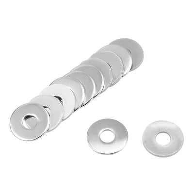 Harfington 150 Pcs 12mm x 4mm x 1mm 304 Stainless Steel Flat Washer for Screw Bolt
