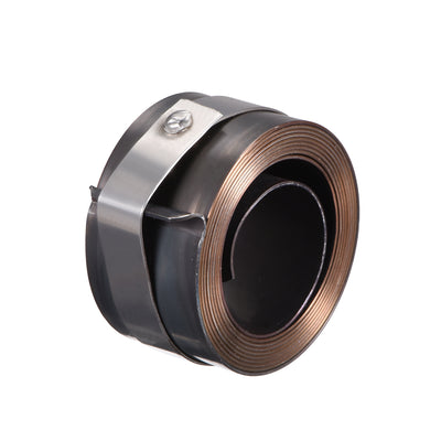 Harfington Drill Press Spring Quill Feed Return Coil Spring Blackening 1400mm 44x25x0.7mm