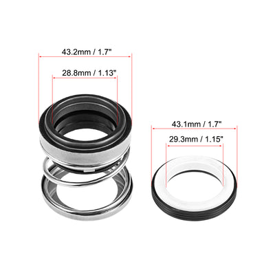Harfington Mechanical Shaft Seal Replacement for Pool Spa Pump 108